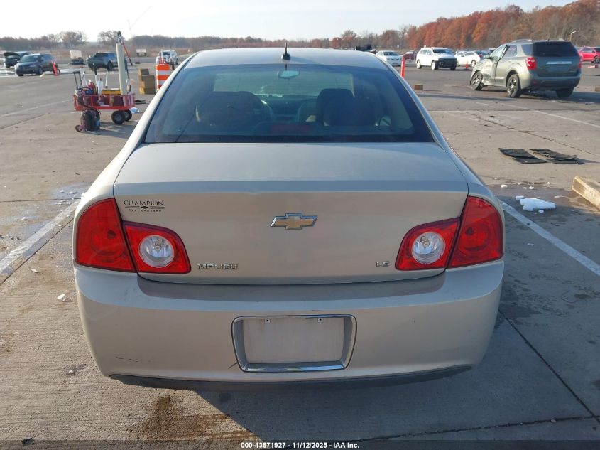 2009 Chevrolet Malibu Ls VIN: 1G1ZG57B69F149443 Lot: 43671927