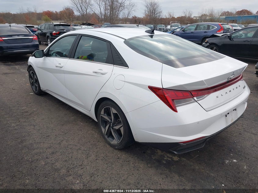 2023 HYUNDAI ELANTRA HYBRID LIMITED - KMHLN4AJ1PU048991