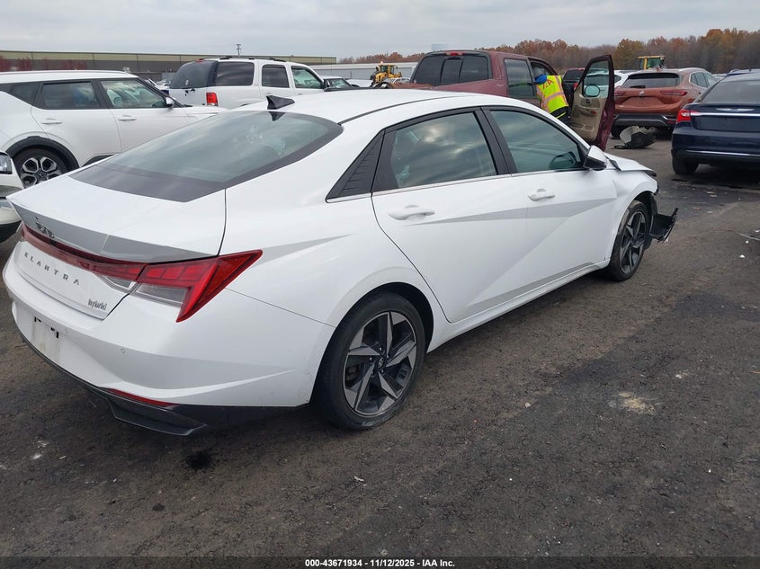 2023 HYUNDAI ELANTRA HYBRID LIMITED - KMHLN4AJ1PU048991