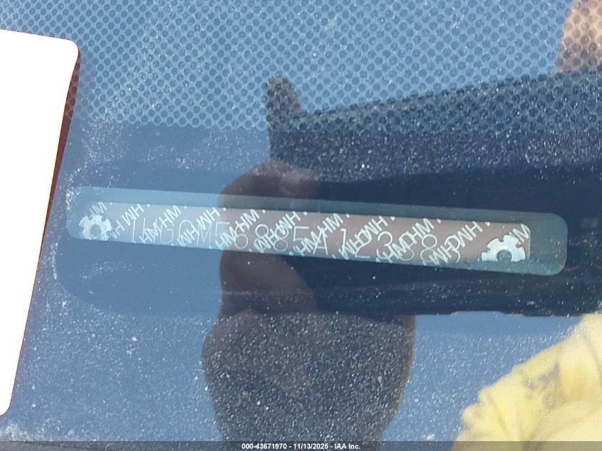 2005 Honda Accord 2.4 Ex VIN: 1HGCM56885A123883 Lot: 43671970