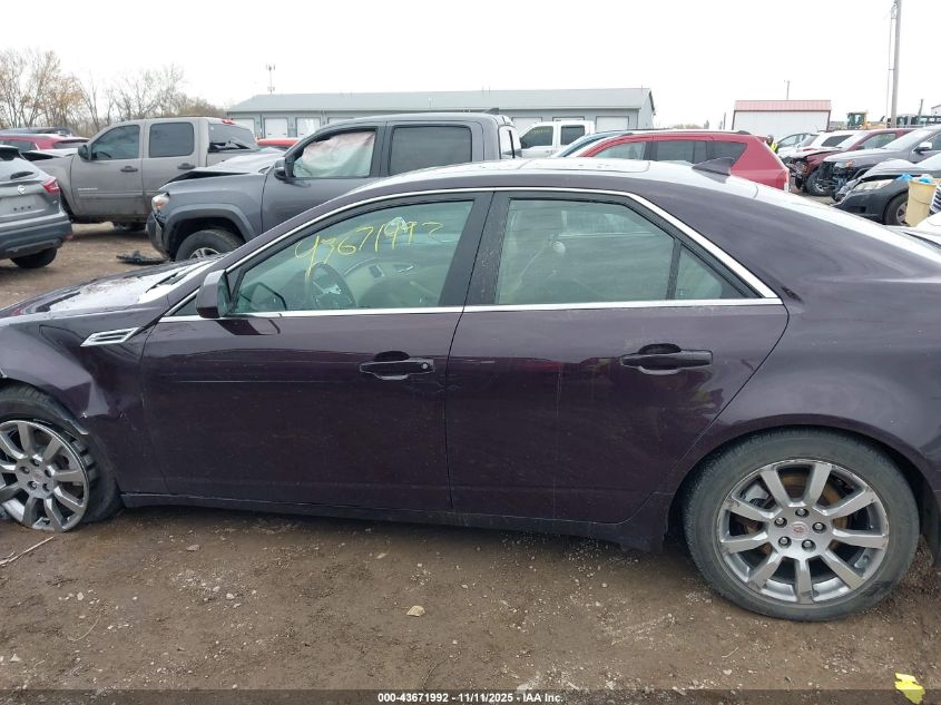 2009 Cadillac Cts Standard VIN: 1G6DF577390152080 Lot: 43671992