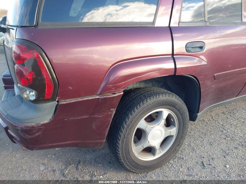 2007 Chevrolet Trailblazer Ls VIN: 1GNDS13S372272806 Lot: 43671998
