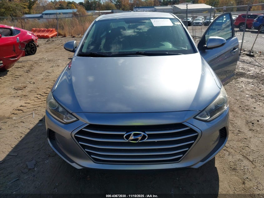 2017 HYUNDAI ELANTRA SE 5NPD84LF6HH118215