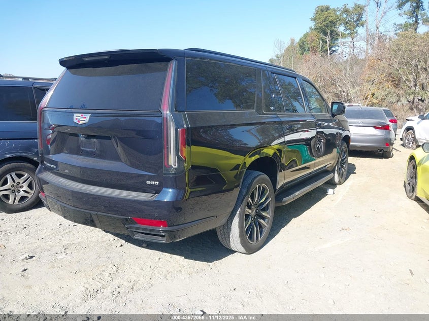 Vin: 1gys4nkl0pr340346, lot: 44167295, cadillac escalade esv 4wd sport 20234
