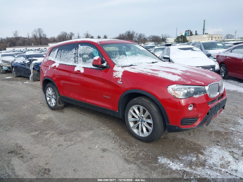Vin: 5uxwx9c32h0w69848, lot: 44167300, bmw x3 xdrive28i 2017 img_1