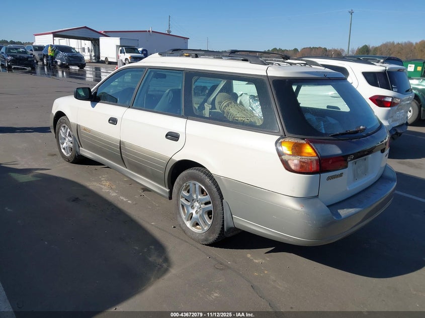 4S3BH675437601588 2003 SUBARU OUTBACK photo no. 3