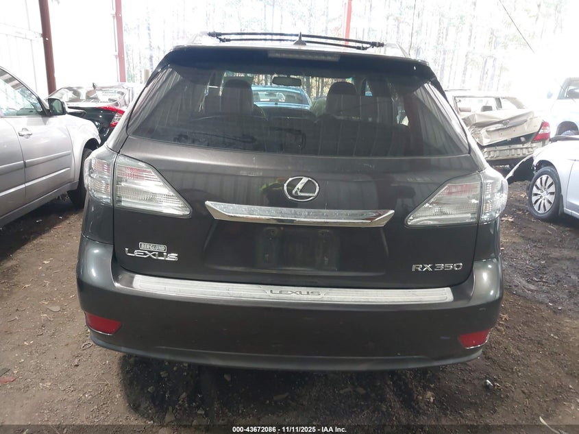 2010 Lexus Rx 350 VIN: 2T2BK1BA9AC047285 Lot: 43672086