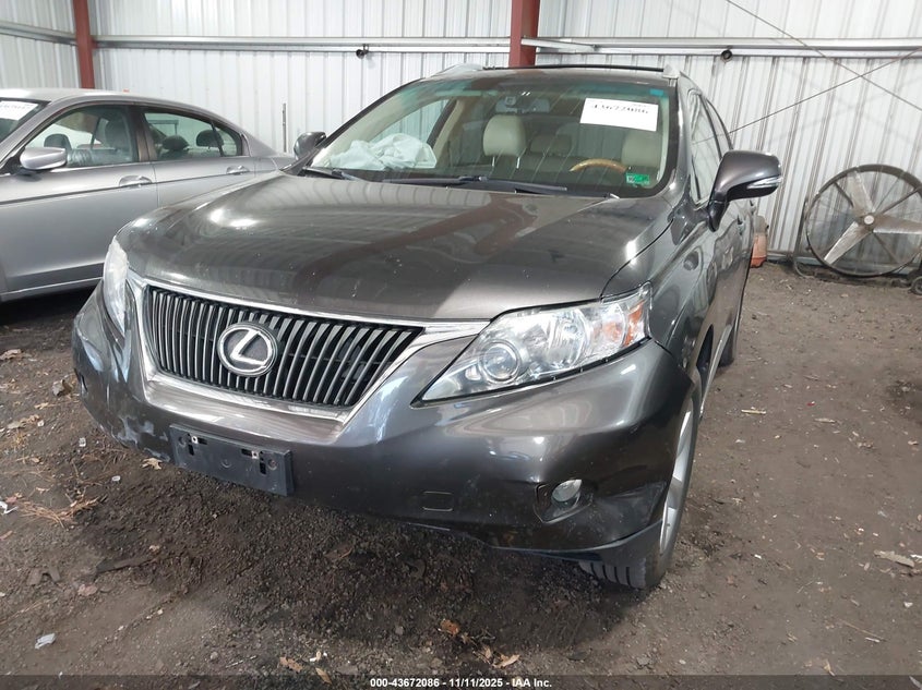 2T2BK1BA9AC047285 2010 LEXUS RX photo no. 2