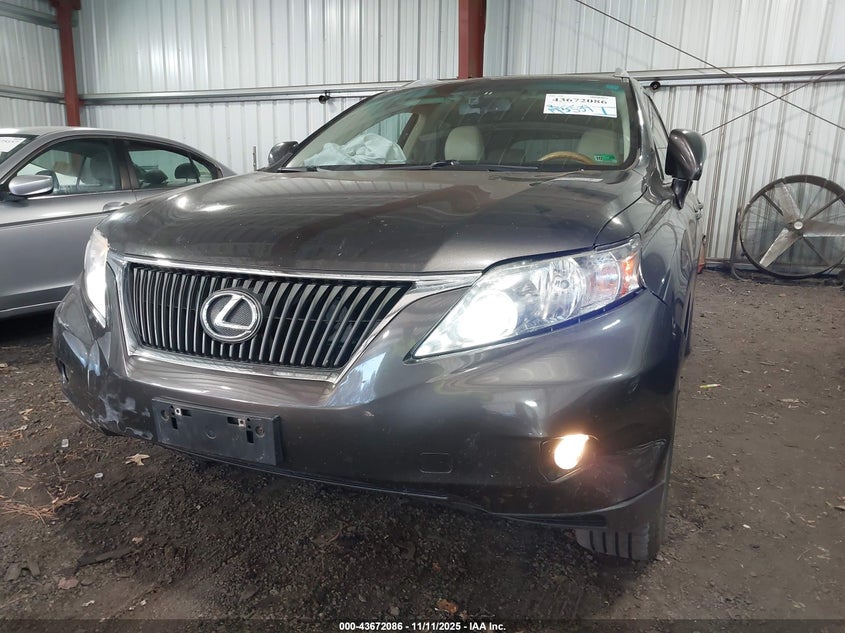 2010 Lexus Rx 350 VIN: 2T2BK1BA9AC047285 Lot: 43672086