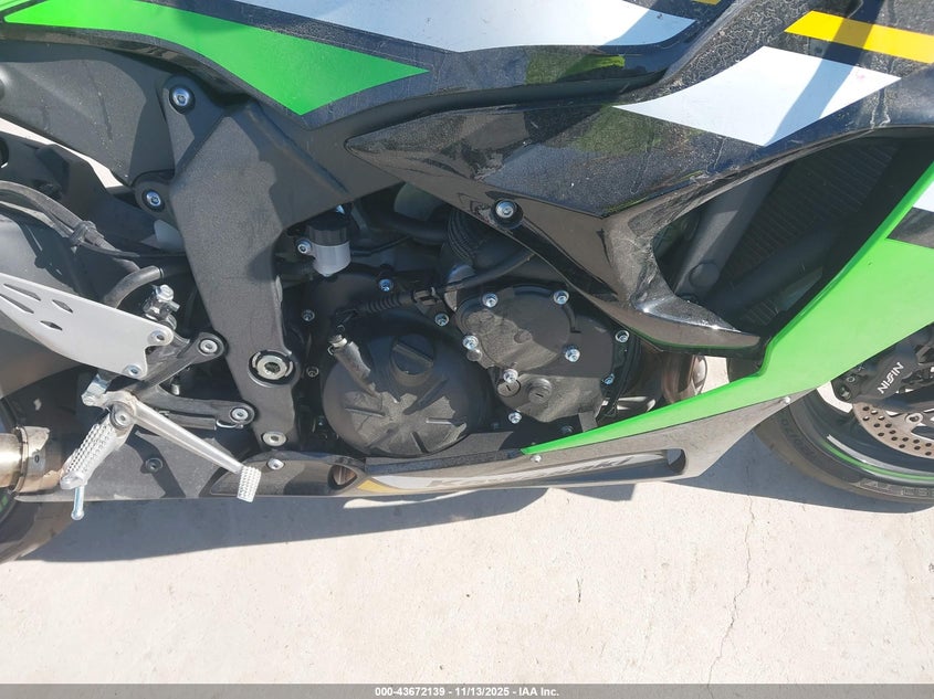 2025 Kawasaki Zx636 K VIN: JKBZXJK10SA008374 Lot: 43672139