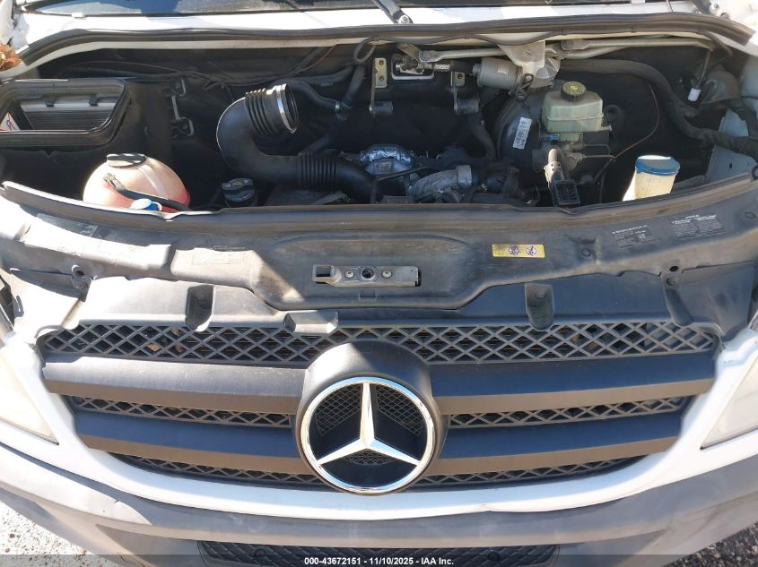 2012 Mercedes-Benz Sprinter 2500 High Roof VIN: WD3PE8CB3C5709194 Lot: 43672151