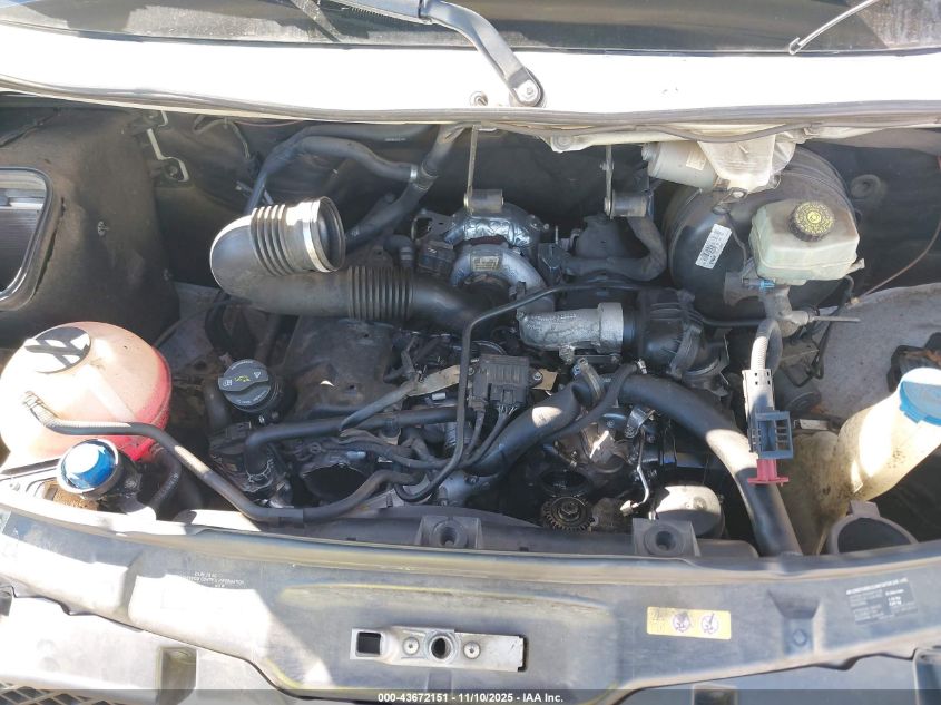 2012 Mercedes-Benz Sprinter 2500 High Roof VIN: WD3PE8CB3C5709194 Lot: 43672151