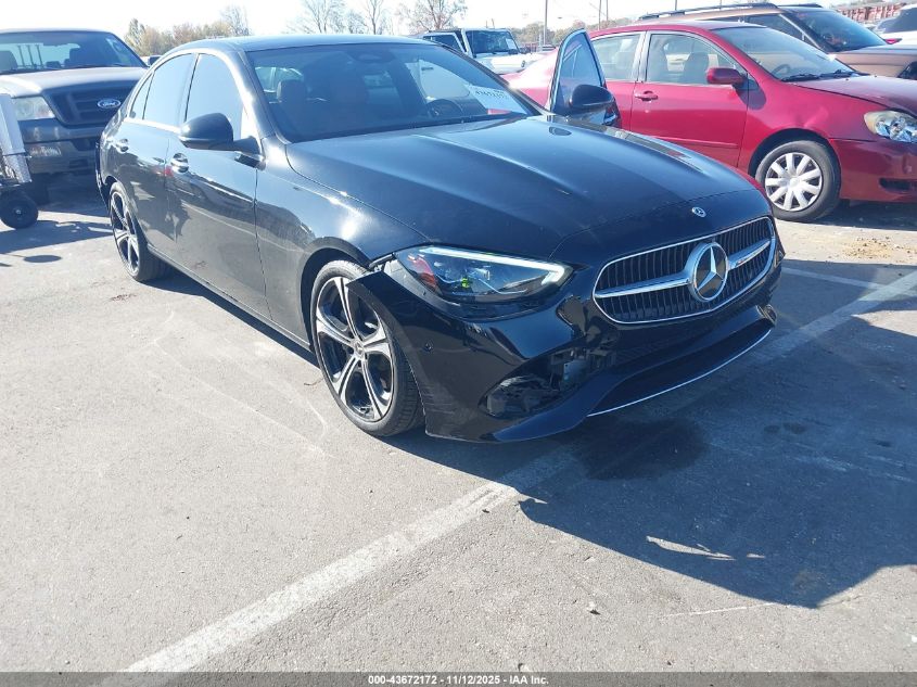 2022 Mercedes-Benz C 300 Sedan VIN: W1KAF4GB8NR013945 Lot: 43672172