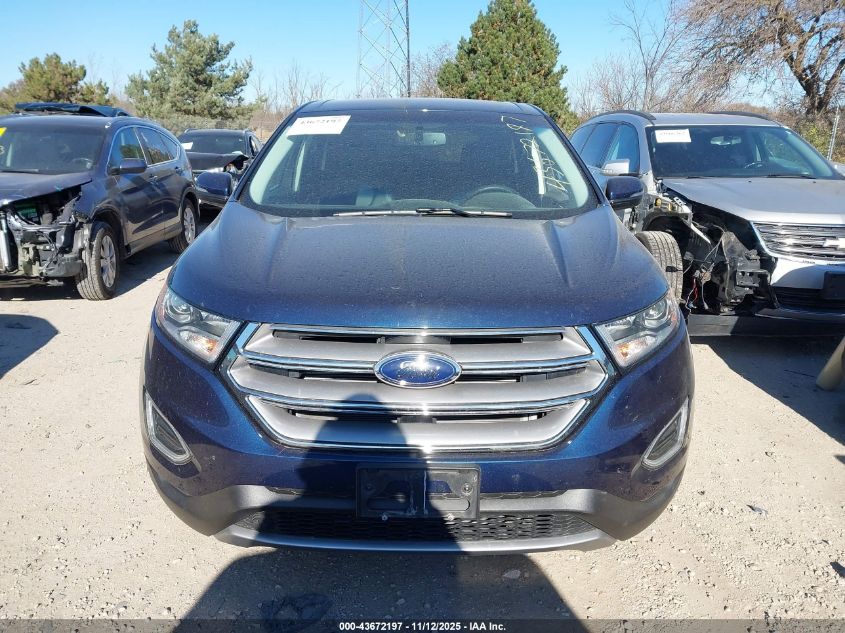 2017 Ford Edge Titanium VIN: 2FMPK3K80HBC60661 Lot: 43672197
