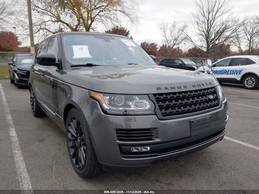 LAND ROVER RANGE ROVER 5.0L V8 SUPERCHARGED