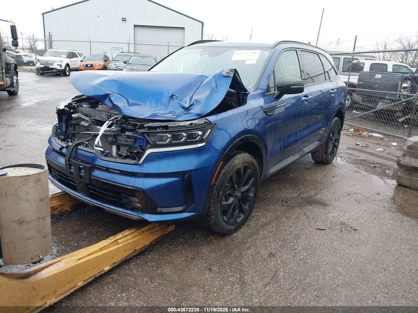 Vin: 5xyrkdlf5ng121388, lot: 44167467, kia sorento sx 20222