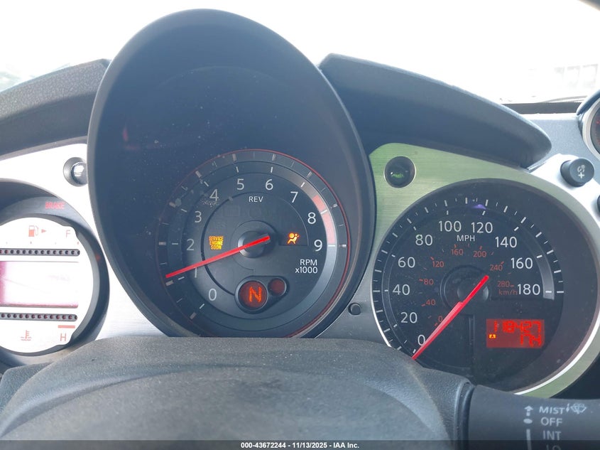 2009 Nissan 370Z Touring VIN: JN1AZ44E39M404491 Lot: 43672244