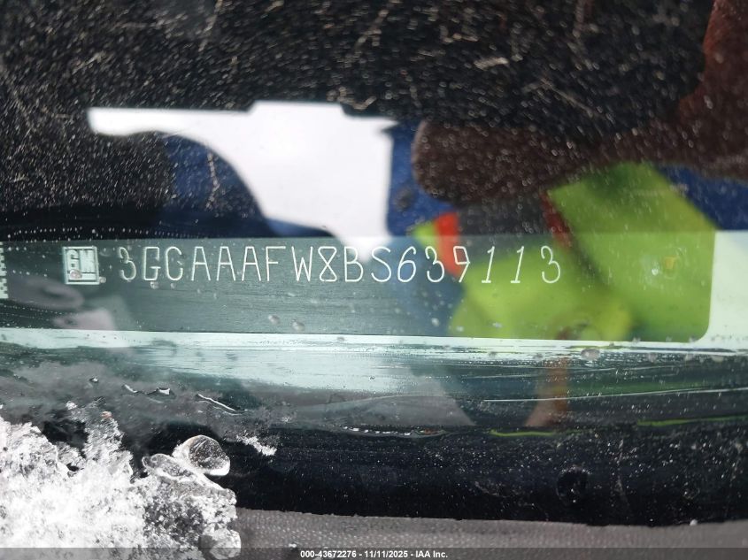 2011 Chevrolet Hhr Panel Ls VIN: 3GCAAAFW8BS639113 Lot: 43672276