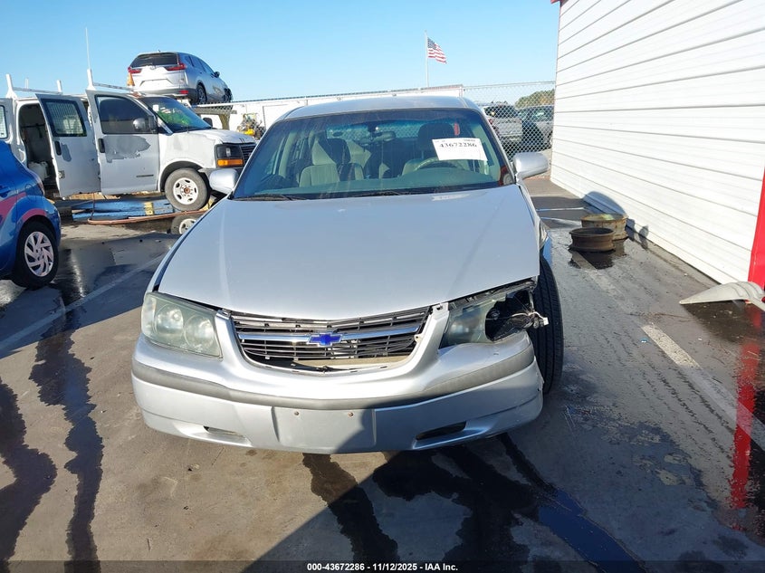 2003 Chevrolet Impala VIN: 2G1WF52E339282748 Lot: 43672286