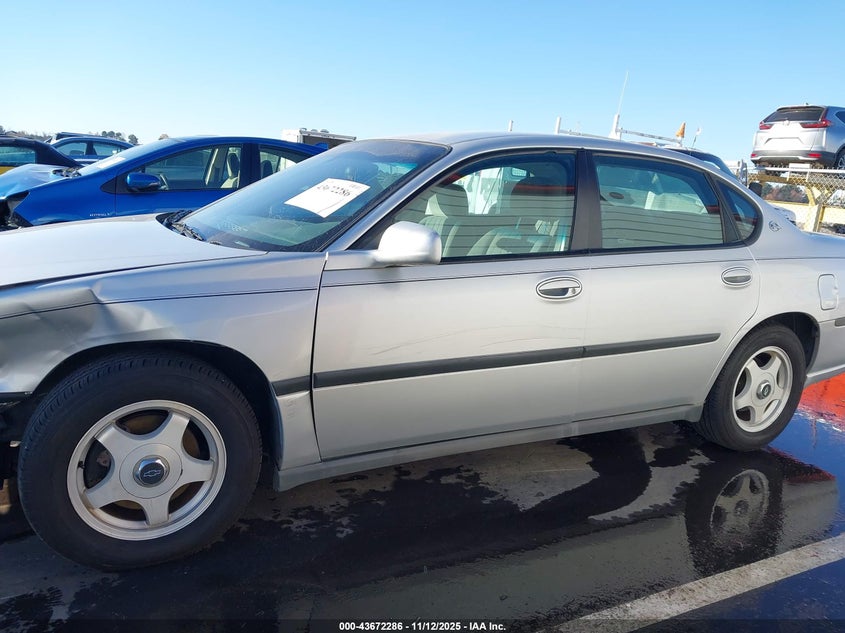 2003 Chevrolet Impala VIN: 2G1WF52E339282748 Lot: 43672286