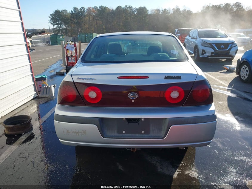 2003 Chevrolet Impala VIN: 2G1WF52E339282748 Lot: 43672286