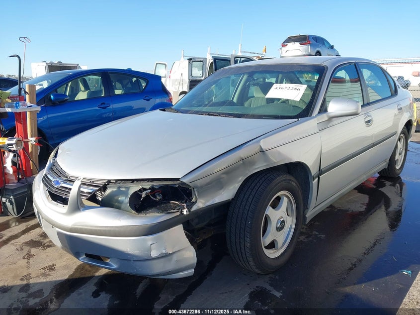 2003 Chevrolet Impala VIN: 2G1WF52E339282748 Lot: 43672286