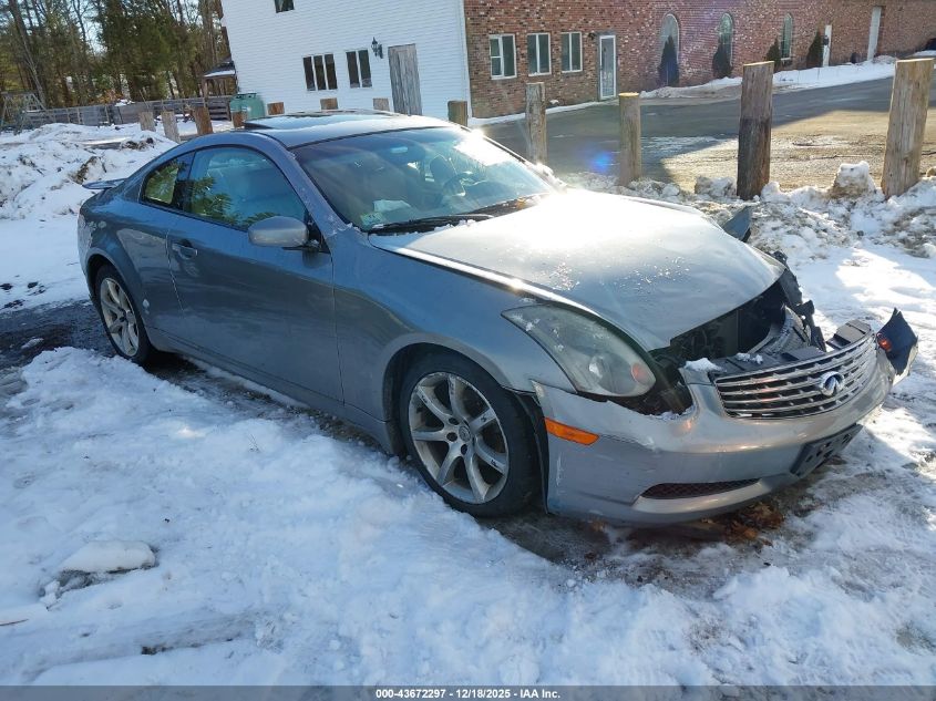 2004 Infiniti G35 VIN: JNKCV54E24M818540 Lot: 43672297