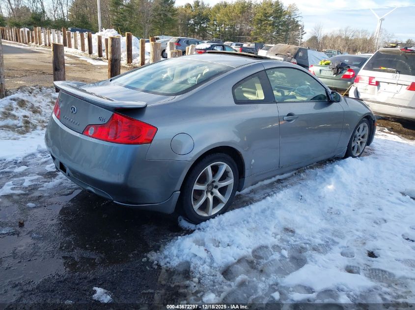 2004 Infiniti G35 VIN: JNKCV54E24M818540 Lot: 43672297