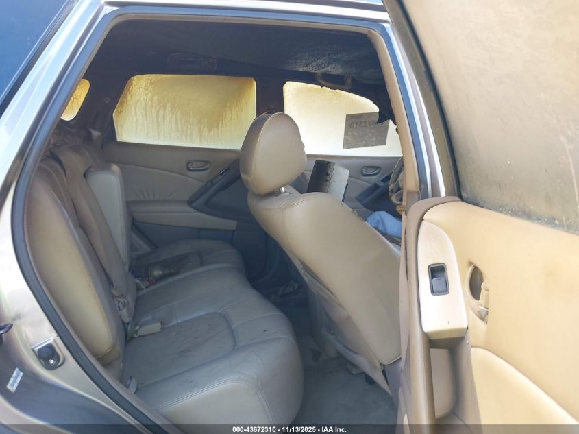 2009 Nissan Murano Sl VIN: JN8AZ18U49W030690 Lot: 43672310