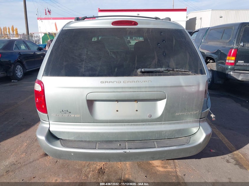 2003 Dodge Grand Caravan Sport VIN: 1D4GP44383B295656 Lot: 43672332