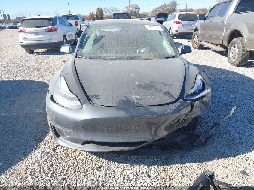 2021 Tesla Model 3 Long Range Dual Motor All-Wheel Drive VIN: 5YJ3E1EB3MF849058 Lot: 43672357