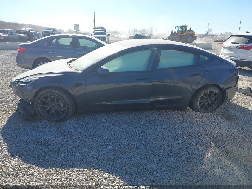 2021 Tesla Model 3 Long Range Dual Motor All-Wheel Drive VIN: 5YJ3E1EB3MF849058 Lot: 43672357