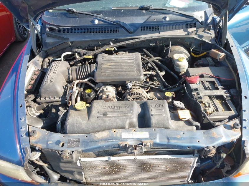 2002 Dodge Durango Slt VIN: 1B4HS48N22F218541 Lot: 43672378