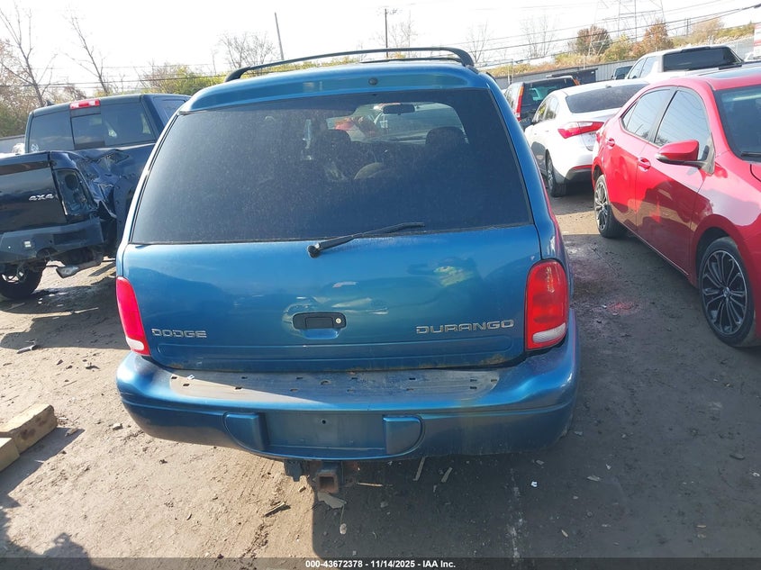 2002 Dodge Durango Slt VIN: 1B4HS48N22F218541 Lot: 43672378
