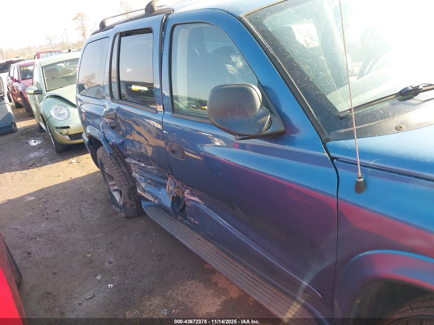 2002 Dodge Durango Slt VIN: 1B4HS48N22F218541 Lot: 43672378