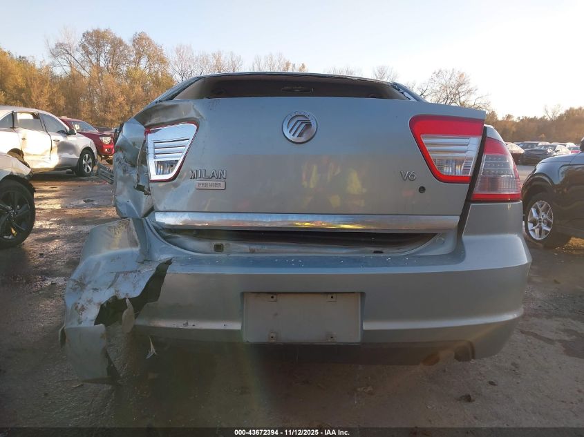 2007 Mercury Milan V6 Premier VIN: 3MEHM08187R606515 Lot: 43672394
