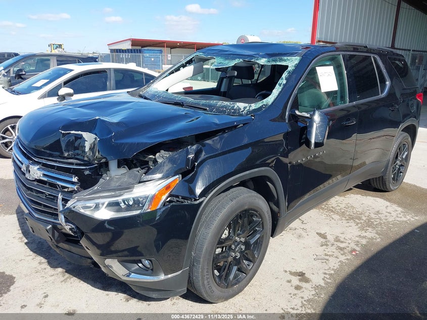 2021 CHEVROLET TRAVERSE FWD LT CLOTH - 1GNERGKW5MJ101368