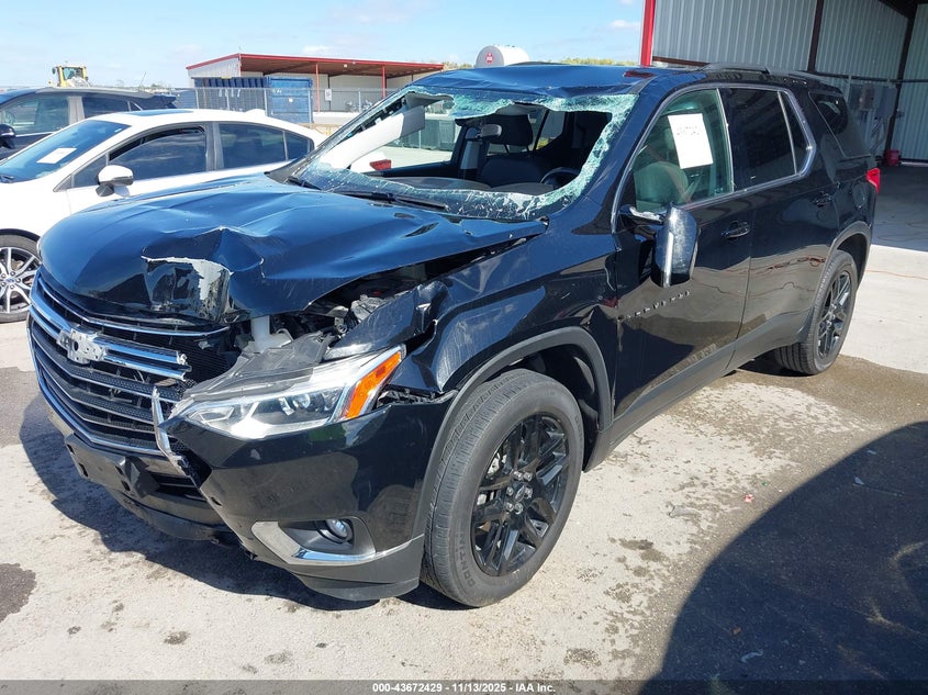 2021 CHEVROLET TRAVERSE FWD LT CLOTH - 1GNERGKW5MJ101368