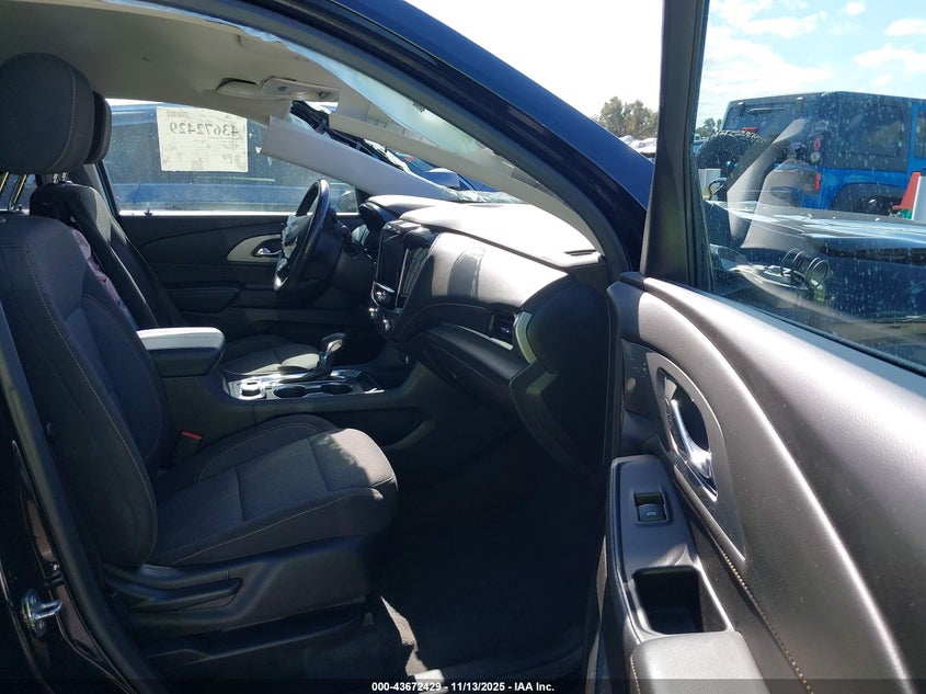 2021 CHEVROLET TRAVERSE FWD LT CLOTH - 1GNERGKW5MJ101368