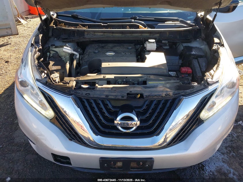 2017 NISSAN MURANO SV 5N1AZ2MG8HN158335