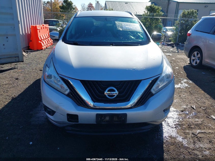 2017 NISSAN MURANO SV 5N1AZ2MG8HN158335