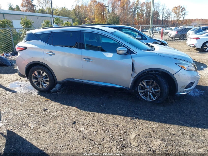2017 NISSAN MURANO SV 5N1AZ2MG8HN158335