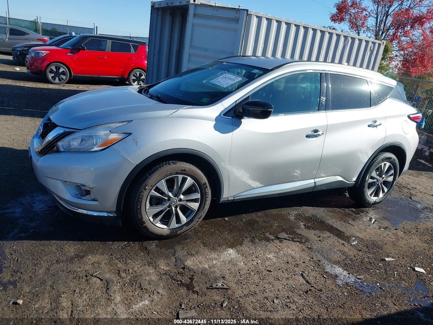 2017 NISSAN MURANO SV 5N1AZ2MG8HN158335