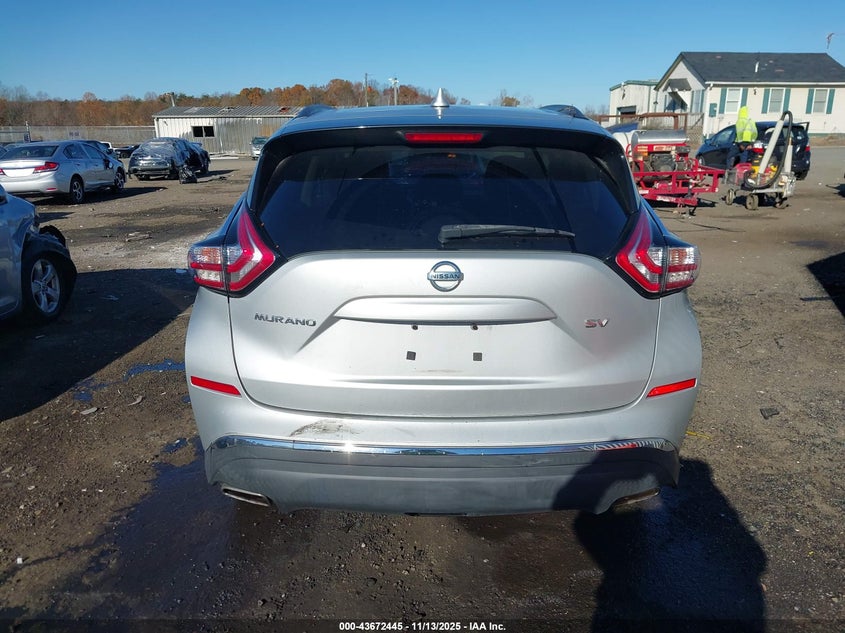 2017 NISSAN MURANO SV 5N1AZ2MG8HN158335