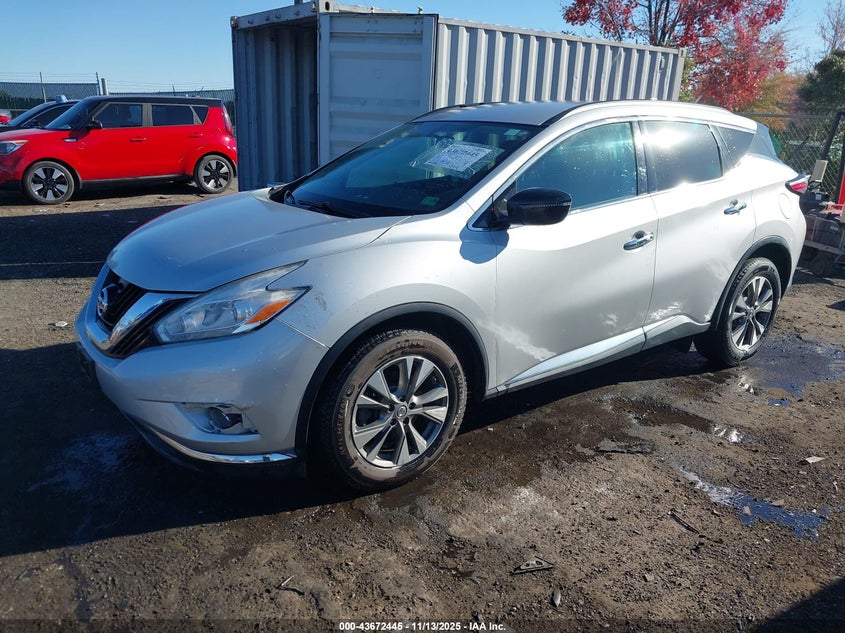 2017 NISSAN MURANO SV 5N1AZ2MG8HN158335