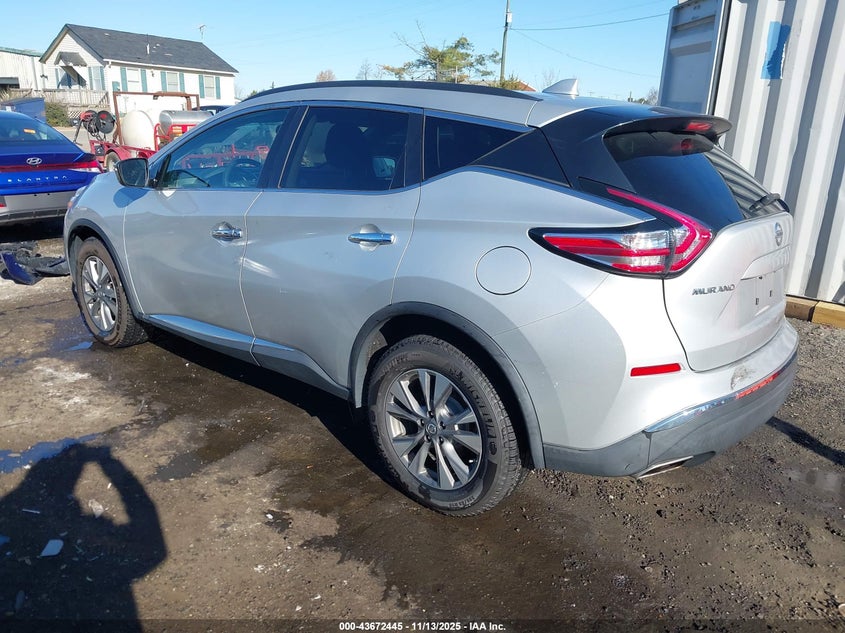 2017 NISSAN MURANO SV 5N1AZ2MG8HN158335