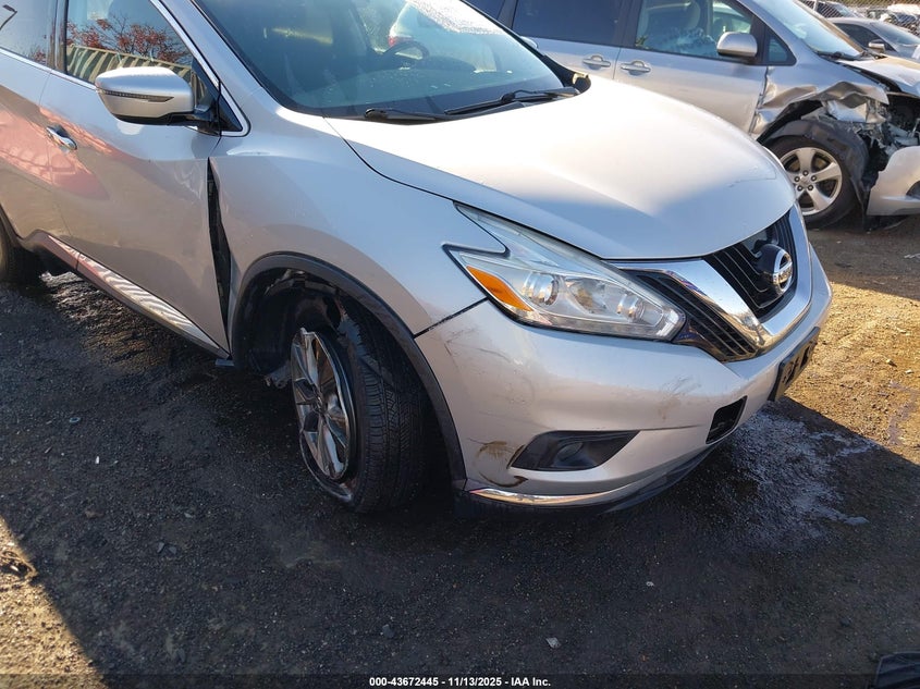 2017 NISSAN MURANO SV 5N1AZ2MG8HN158335