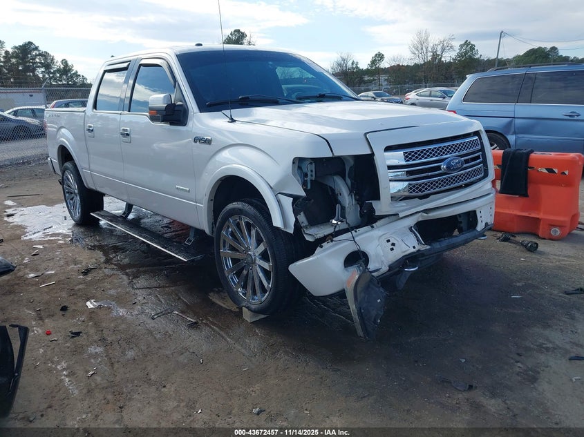 2013 FORD F-150 LIMITED - 1FTFW1ET4DFD88953