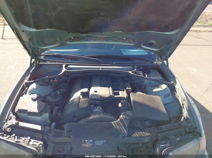 2003 BMW 325I VIN: WBAEV33463KL88445 Lot: 43672459