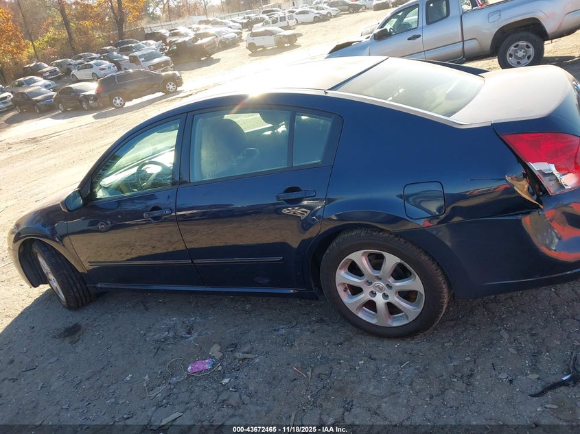 2007 Nissan Maxima 3.5 Sl VIN: 1N4BA41E17C836194 Lot: 43672465